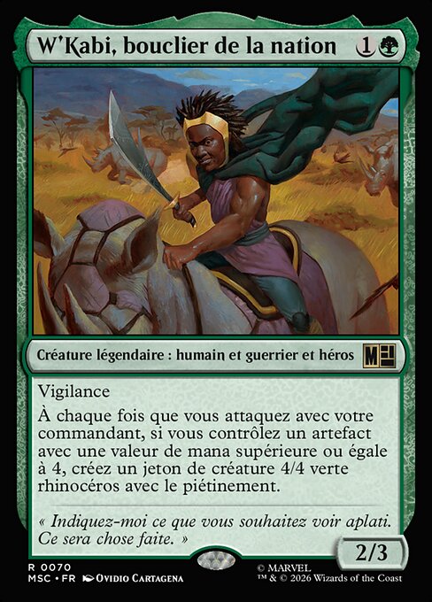 W'Kabi, Shield of the Nation
