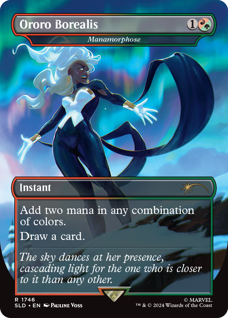 Set #1 : Secret Lair x Marvel's Storm - Non foil (Version Anglaise)