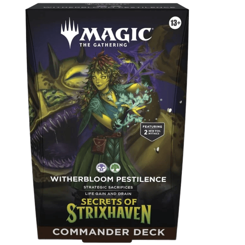 MTG - Deck Commander - Secrets of Strixhaven : Witherbloom Pestilence (Version Anglaise)