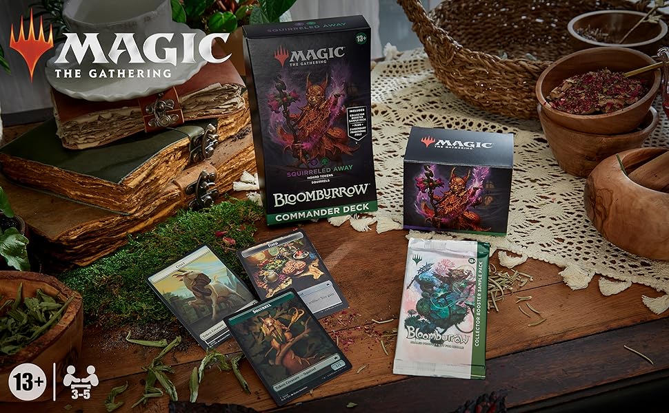 Magic: The Gathering Deck Commander Bloomburrow - Stock de provisions (Version Française)