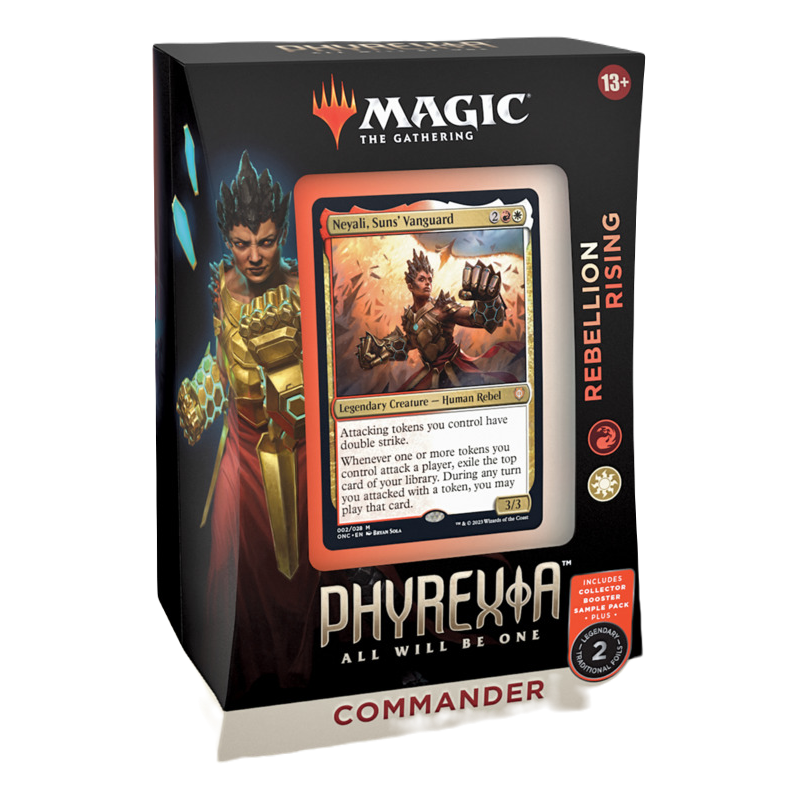 Deck Commander Magic: The Gathering - Phyrexia: All Will Be One - Rebellion Rising (Version Anglaise)