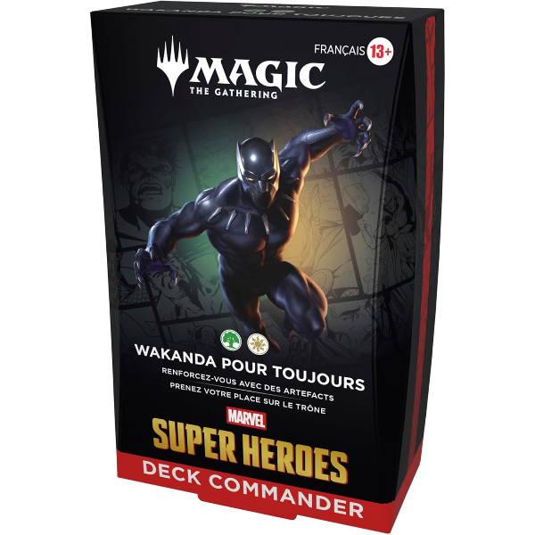 MTG - Marvel Super Heroes : Deck Wakande pour Toujours (Version Française) - PRECOMMANDE 26/06/2026