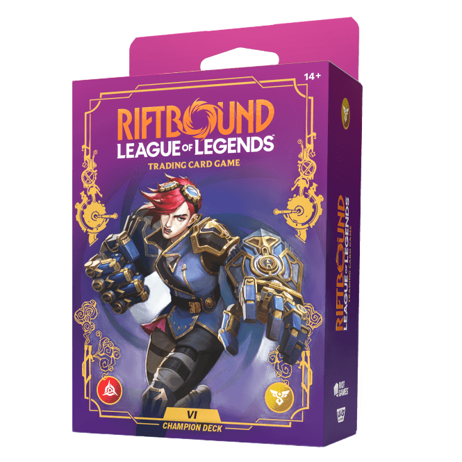 Riftbound: League of Legends TCG - Déchaînement - Deck de Champion Vi (Version Française) - PRECOMMANDE 04/08/2026