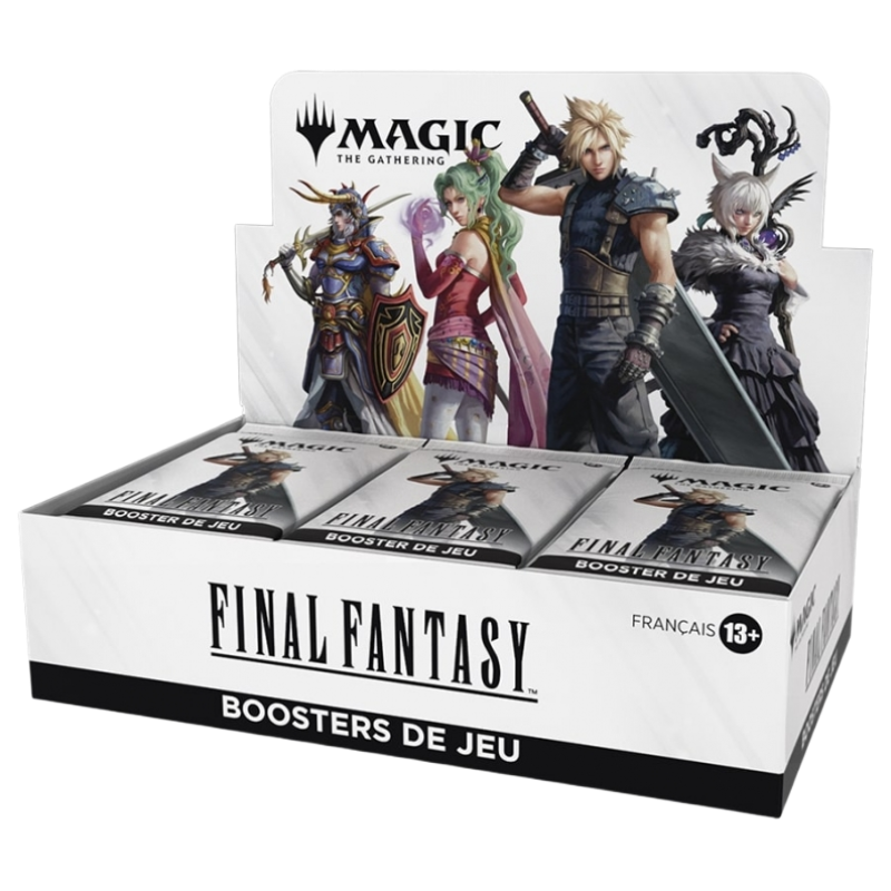Boîte de 30 Boosters de Jeu Magic: The Gathering - Final Fantasy (Version Française)