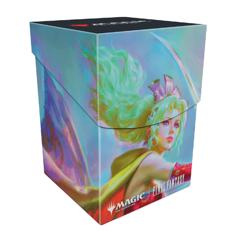 Ultra Pro 100+ Deck Box – Final Fantasy : Terra, Herald of Hope (Symbole d’Espoir) (Idéal Magic Commander)