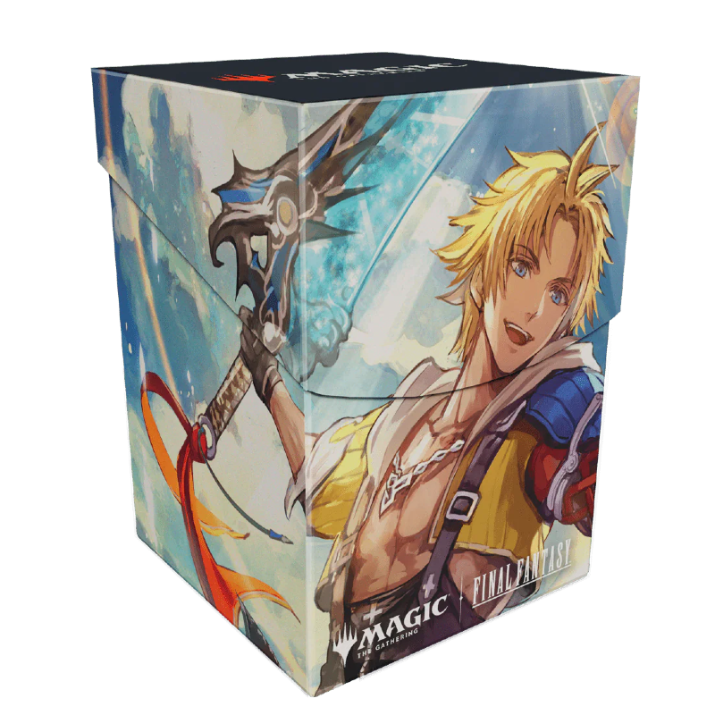 Ultra Pro 100+ Deck Box – Final Fantasy : Tidus, Yuna’s Guardian (Idéal Magic Commander)
