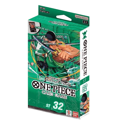 One Piece Card Game - Starter Deck ST-32 : Roronoa Zoro (Version Anglaise) - PRECOMMANDE 04/08/2026