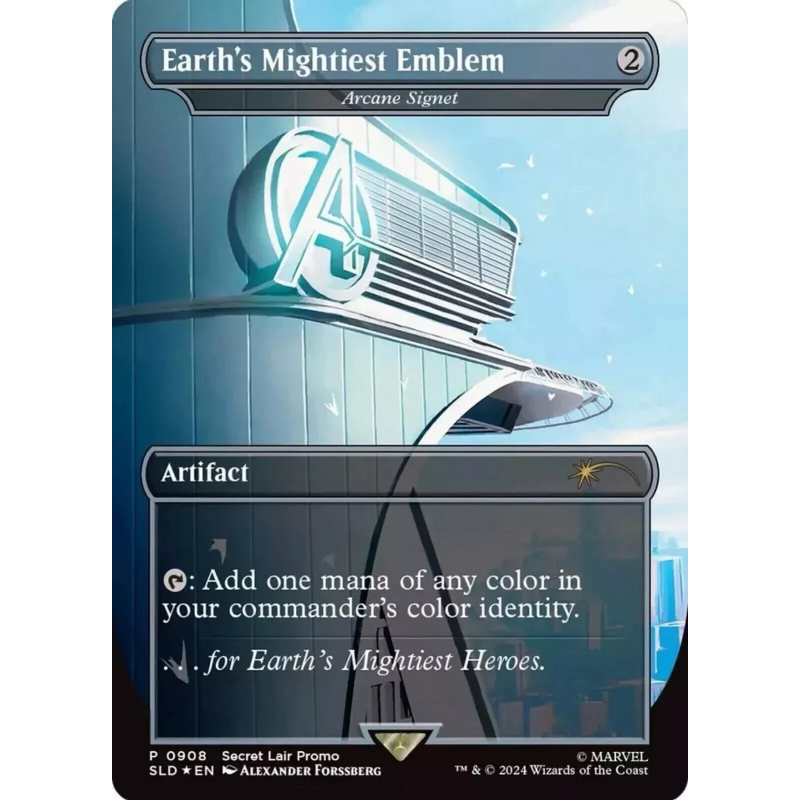 Set #0 : Secret Lair x Marvel's Arcane Signet - Rainbow Foil (Version Anglaise)