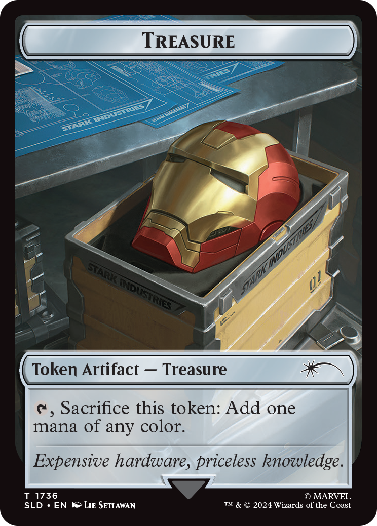 Set #3 : Secret Lair x Marvel's Iron Man - Non foil (Version Anglaise)