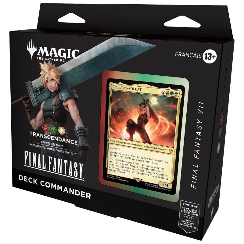 Deck Commander - Magic: The Gathering x FINAL FANTASY VII : Transcendance (Version Française)