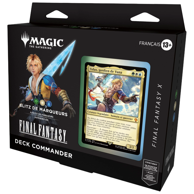 Deck Commander – Magic: The Gathering x FINAL FANTASY X : Blitz de marqueurs (Version Française)