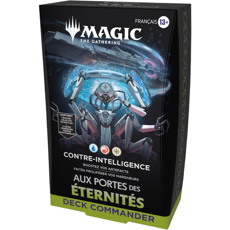 Deck Commander - Magic the Gathering : Aux portes des Éternités (Edge of Eternities) - Contre-intelligence (Version Française)