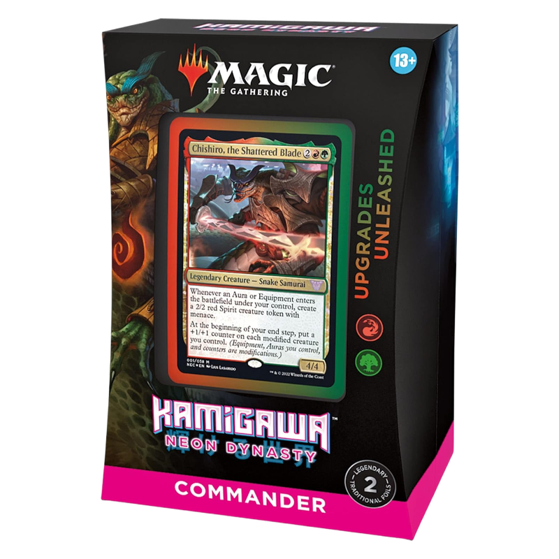 Deck Commander Kamigawa : The Neon Dynasty - Upgrades Unleashed (Version Anglaise)