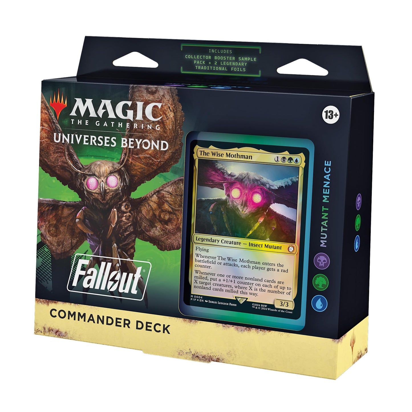 Deck Commander Magic: The Gathering Fallout - Mutant Menace (Version Anglaise)