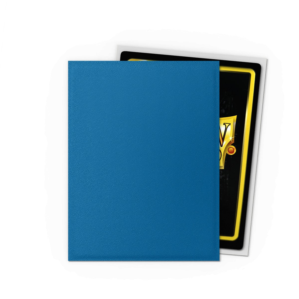 Dragon Shield - 25th Anniversary Blue Silver - Matte Dual Sleeves - Taille standard (idéal MTG)