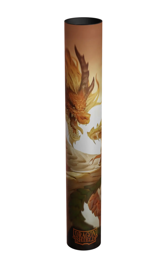 Dragon Shield Play Mat + Tube - Wood Snake 2025