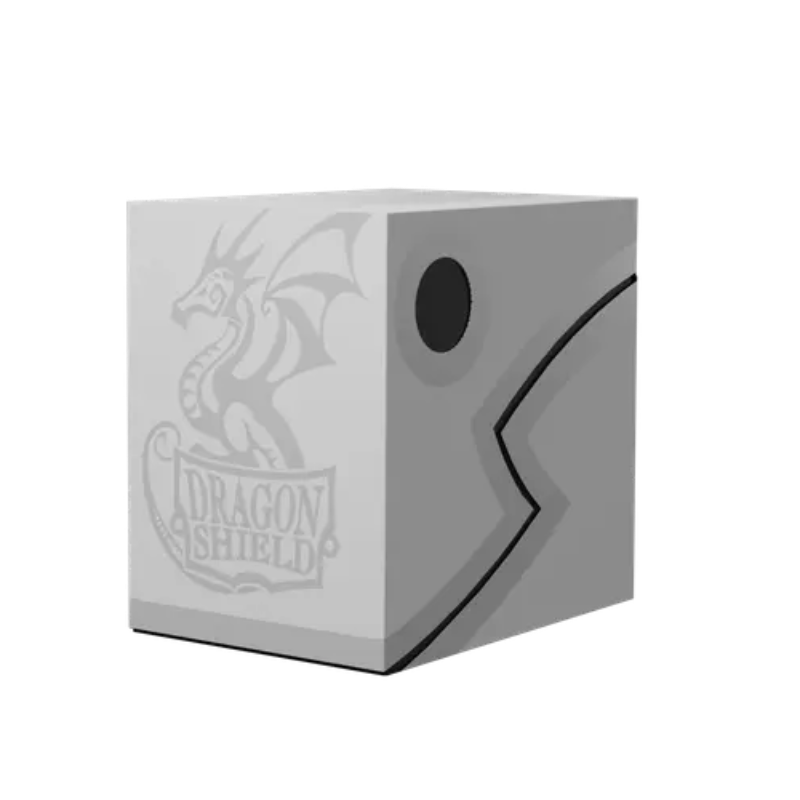 Deck-Box Dragon Shield Double Shell - Ashen White