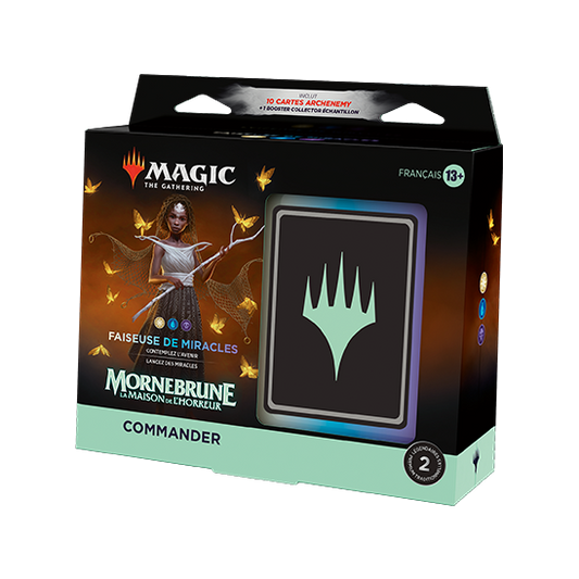 Deck Commander Magic : The Gathering : Mornebrune : La Maison de l’Horreur - Faiseuse de Miracles (Version Française)