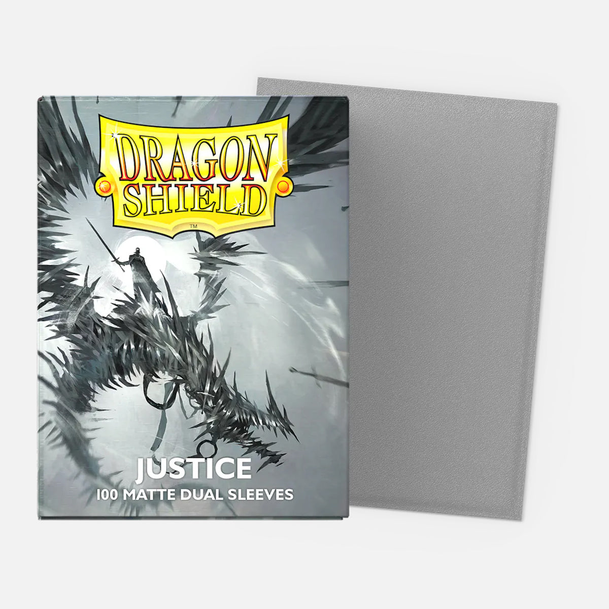 Dragon Shield - Justice - Matte Dual Sleeves - Taille standard (idéal MTG)