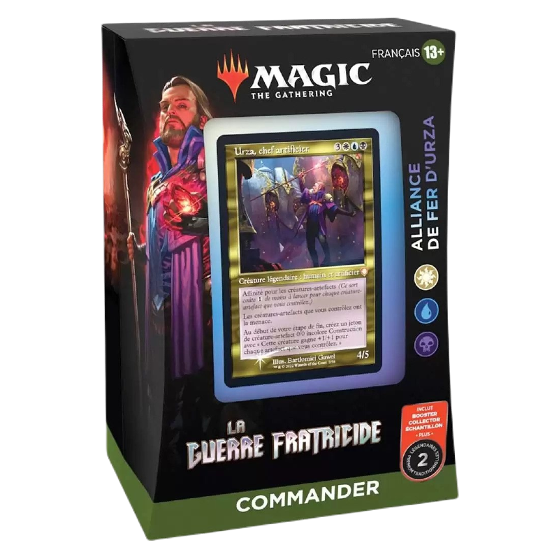 Deck Commander - La Guerre Fratricide : Alliance de Fer d'Urza (Version Française)