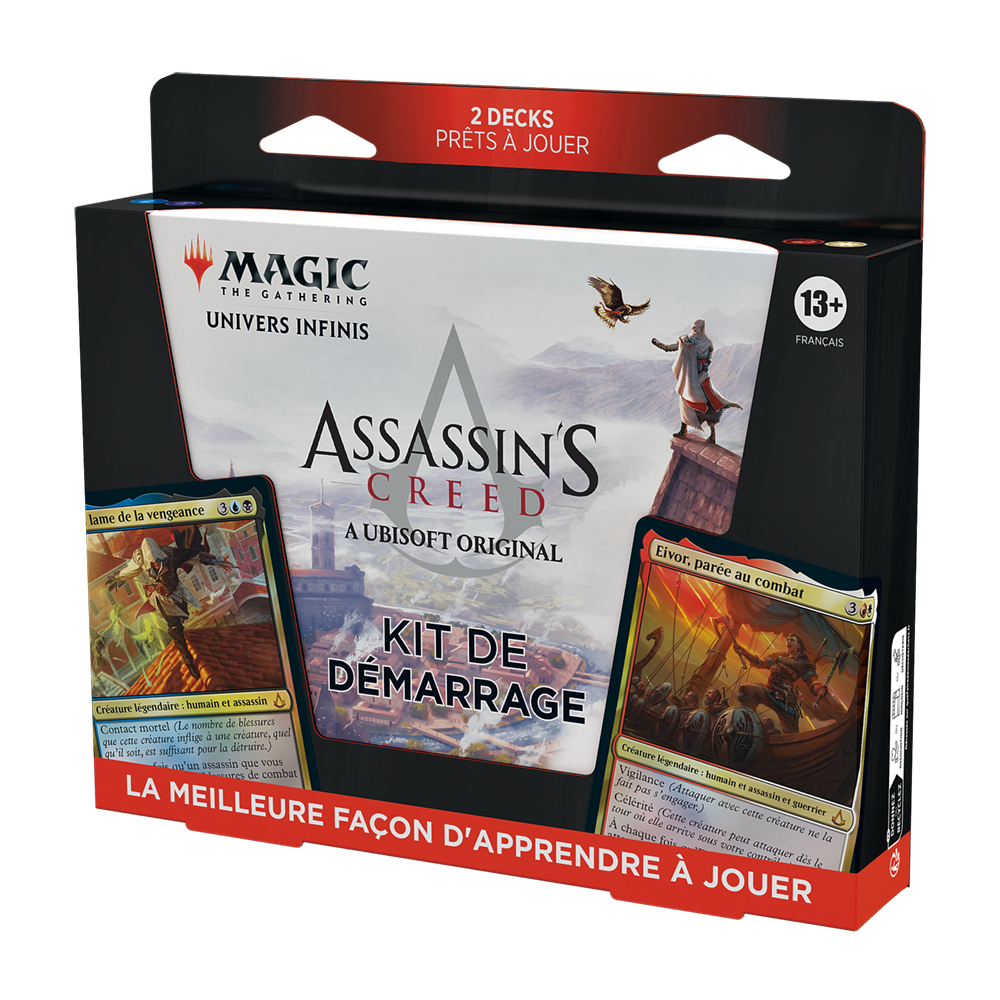 Magic: The Gathering Kit de démarrage Assassin’s Creed | 2 Decks prêts-à-Jouer (Version Française)