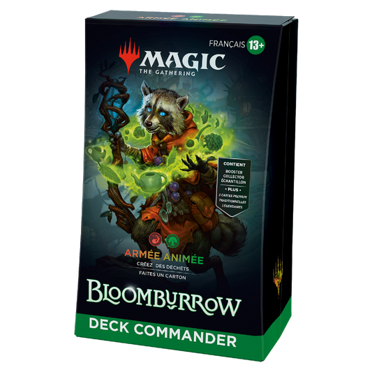Magic: The Gathering Deck Commander Bloomburrow - Armée animée (Version Française)