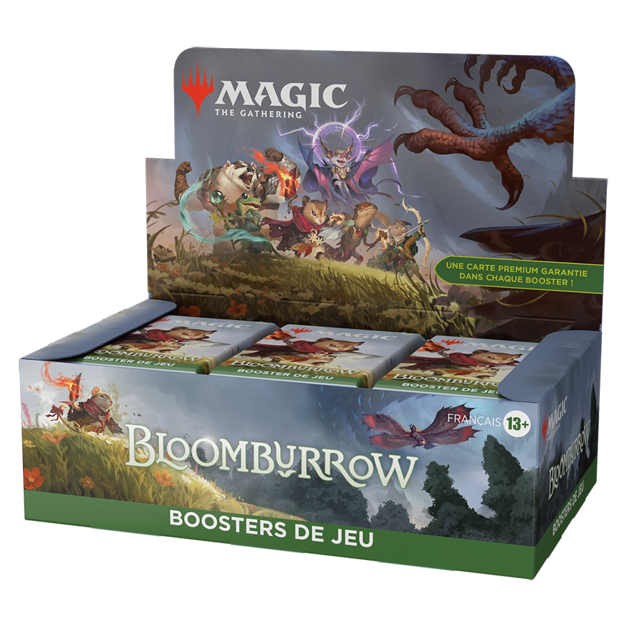 Boîte de boosters de jeu Magic: The Gathering Bloomburrow : 36 boosters (Version Française)