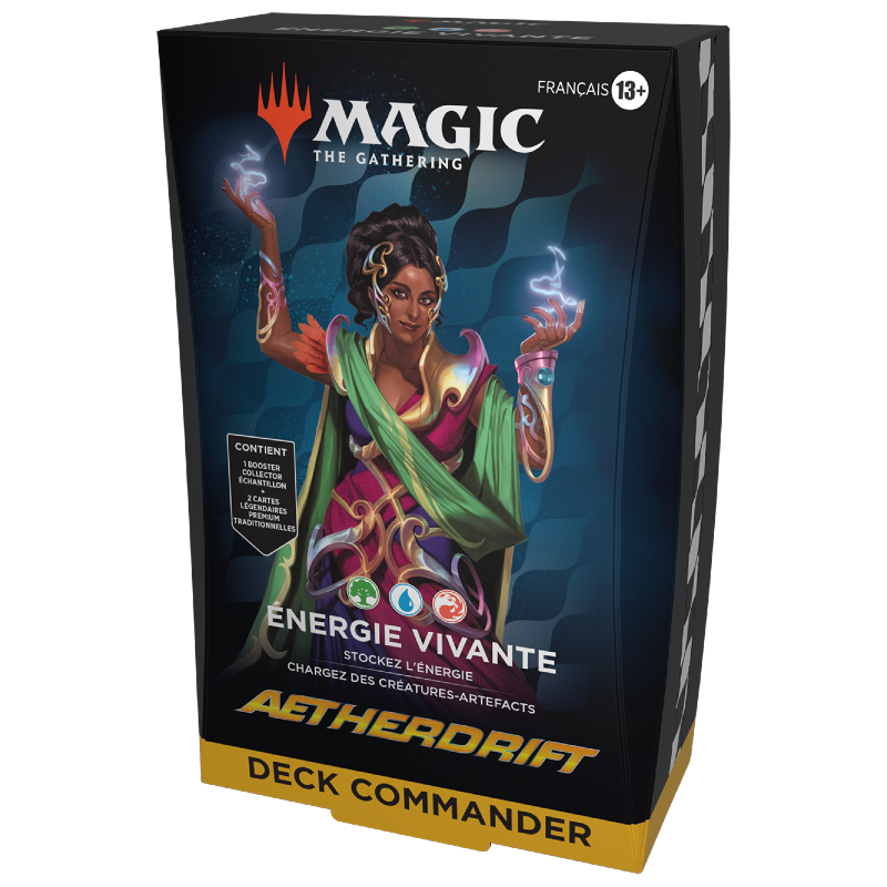 Deck Commander Aetherdrift : Energie Vivante (Version Française)