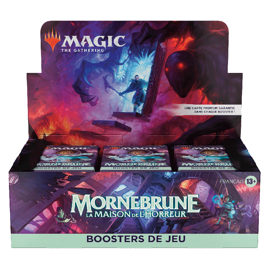 Boite de 36 boosters de jeu Magic : The Gathering - Mornebrune : La Maison de l’horreur (Version Française)