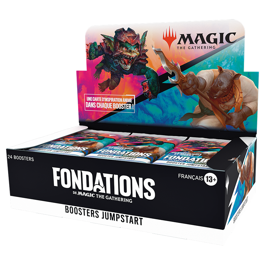 Boîte de boosters Jumpstart 2025 - Fondations de Magic: The Gathering - 24 boosters (Version Française)