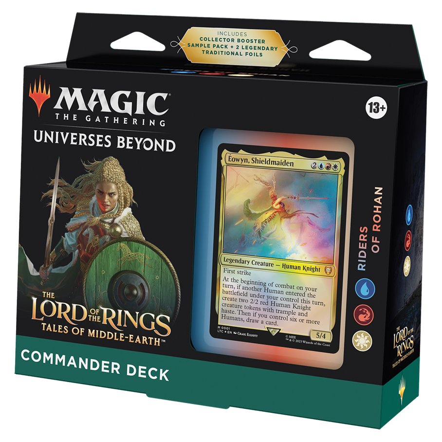 The Lord of the Rings: Tales of Middle-Earth Commander Deck : Riders of Rohan (Version Anglaise)