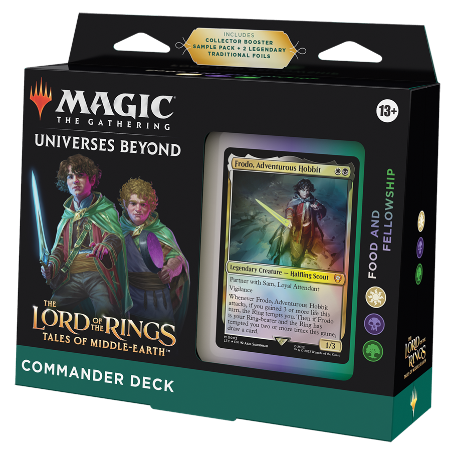 The Lord of the Rings: Tales of Middle-Earth Commander Deck : Food and Fellowship (Version Anglaise)