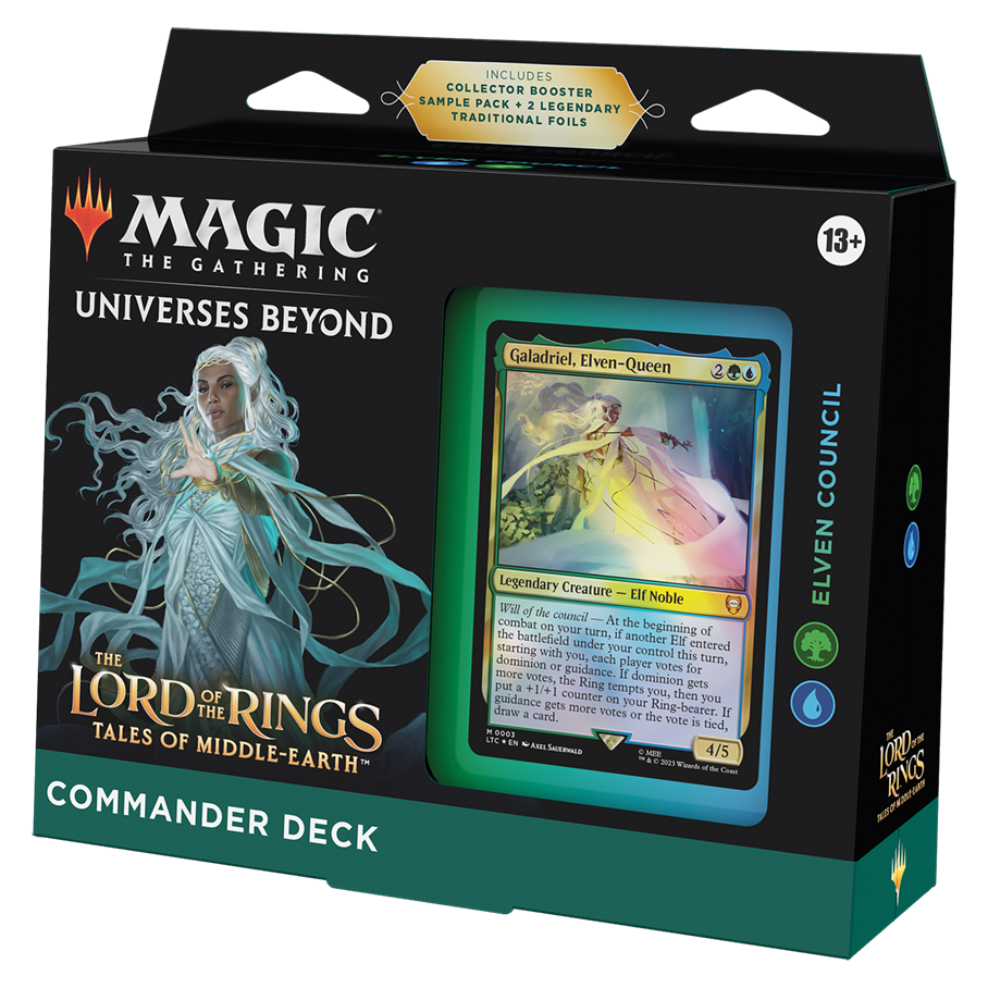 The Lord of the Rings: Tales of Middle-Earth Commander Deck : Elven Council (Version Anglaise)