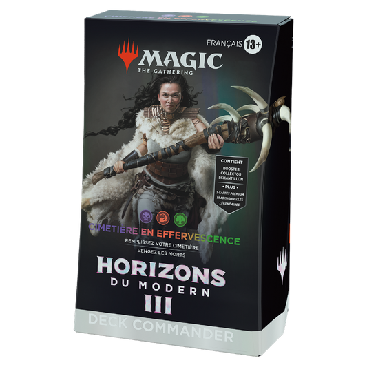 Magic: The Gathering Deck Commander Horizons du Modern 3 - Cimetière en Effervescence (Version Française)