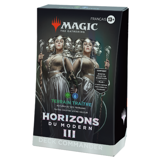 Magic: The Gathering Deck Commander Horizons du Modern 3 - Terrain traître (Version Française)