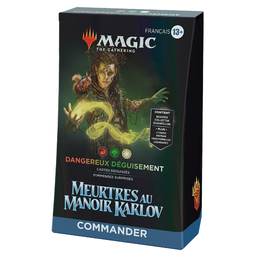 Deck Commander Magic: The Gathering Meurtres au manoir Karlov - Dangereux déguisement (Version Française)