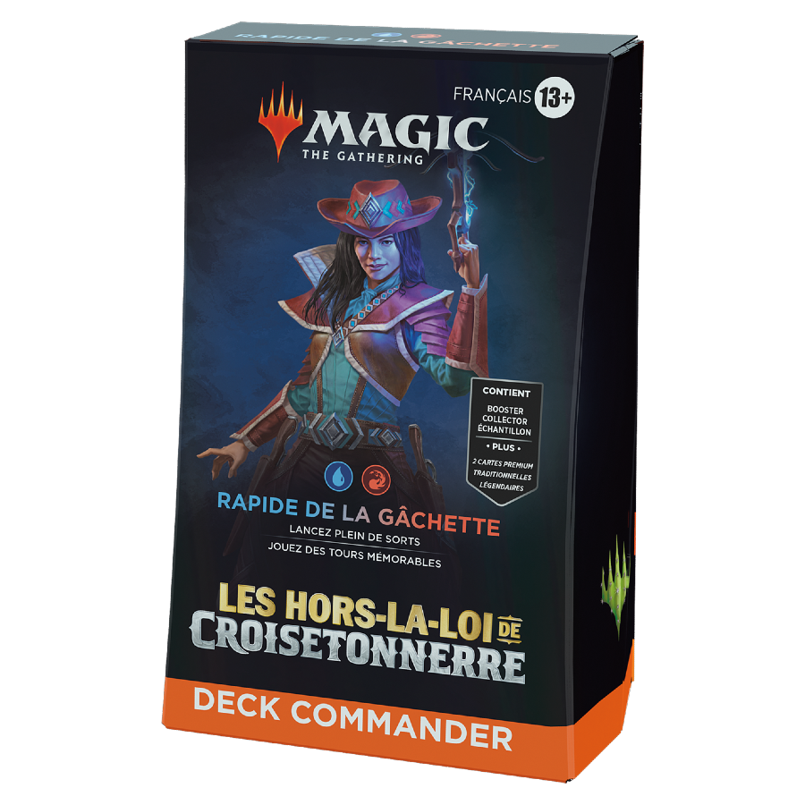Magic: The Gathering Deck Commander Les Hors-la-Loi de Croisetonnerre - Rapide de la gâchette (Version Française)