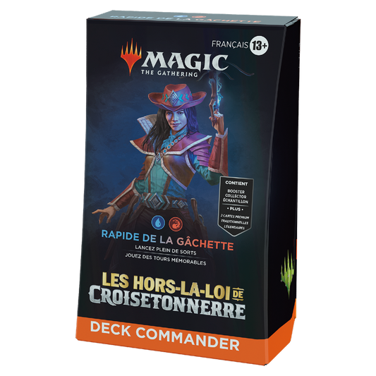 Magic: The Gathering Deck Commander Les Hors-la-Loi de Croisetonnerre - Rapide de la gâchette (Version Française)