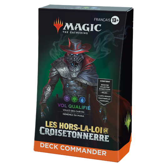Magic: The Gathering Deck Commander Les Hors-la-Loi de Croisetonnerre - Vol qualifié (Version Française)