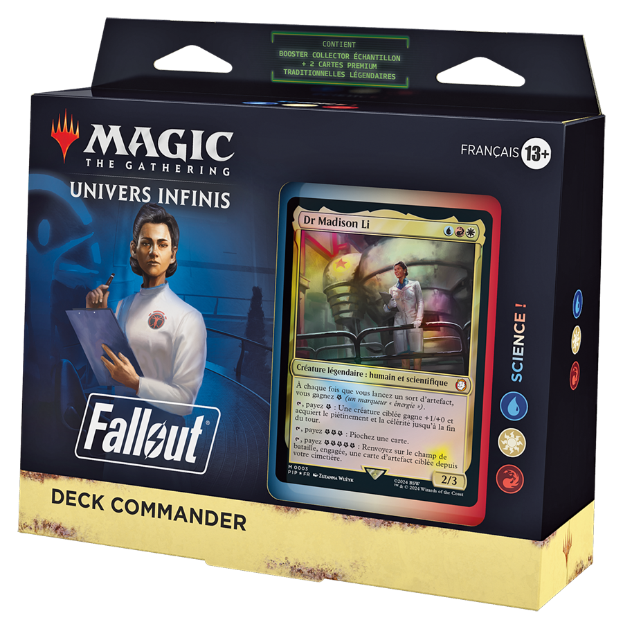 Deck Commander Magic: The Gathering Fallout - Science ! (Version Française)