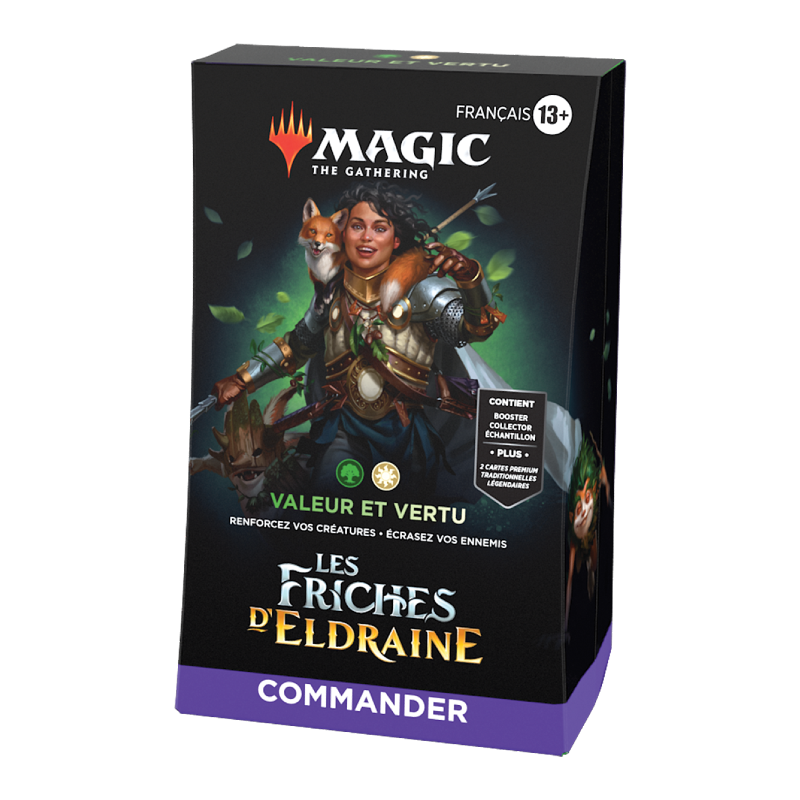 Deck Commander - Les Friches d'Eldraine : Valeur et Vertu (Version Française)