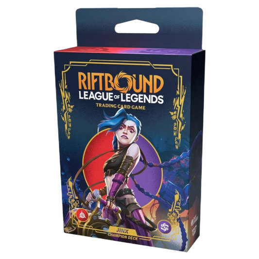 Riftbound: League of Legends - Origins Champion Deck: Jinx (Version Anglaise) - PRECOMMANDE 31/10/2025