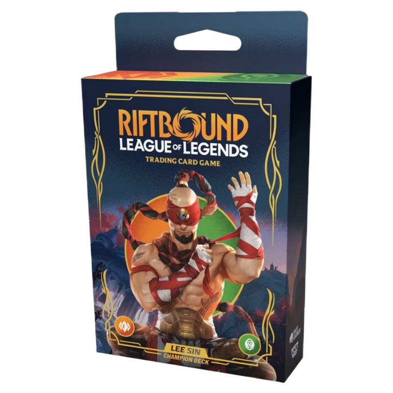 Riftbound: League of Legends - Origins Champion Deck: Lee Sin (Version Anglaise) - PRECOMMANDE 31/10/2025