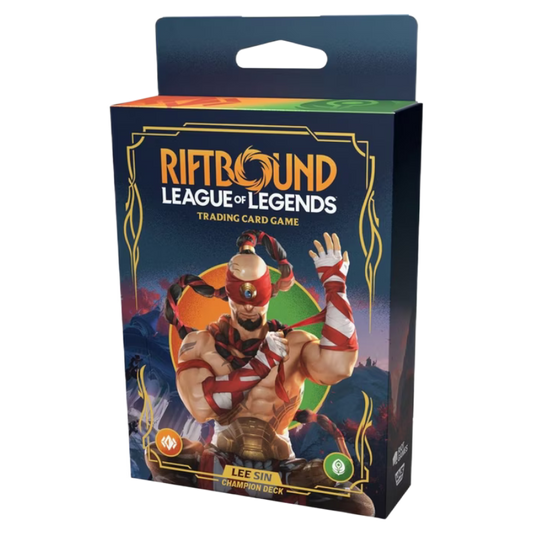 Riftbound: League of Legends - Origins Champion Deck: Lee Sin (Version Anglaise) - PRECOMMANDE 31/10/2025