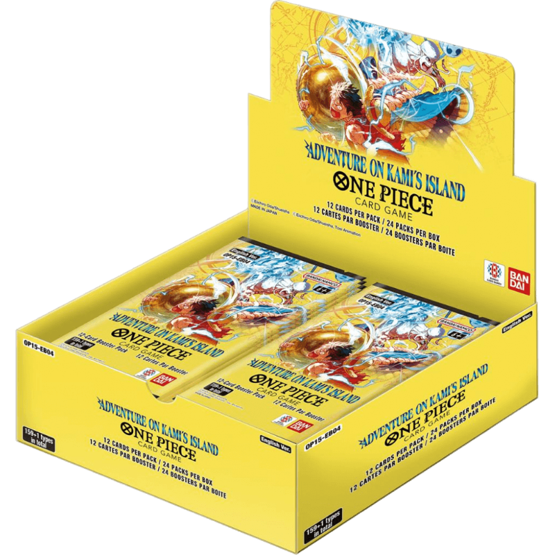 One Piece Card Game - Boite de 24 Boosters OP-15 : Adventure on Kami's Island (Version Anglaise)