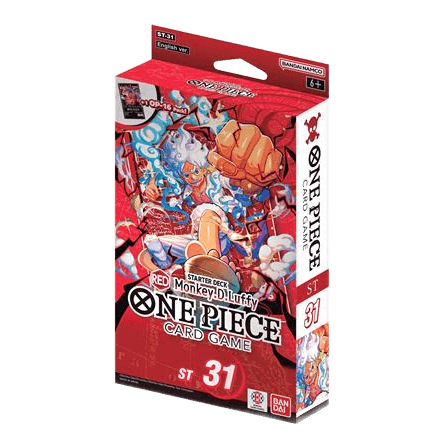 One Piece Card Game - Starter Deck ST-31 : RED Monkey.D.Luffy (Version Anglaise) - PRECOMMANDE 04/08/2026