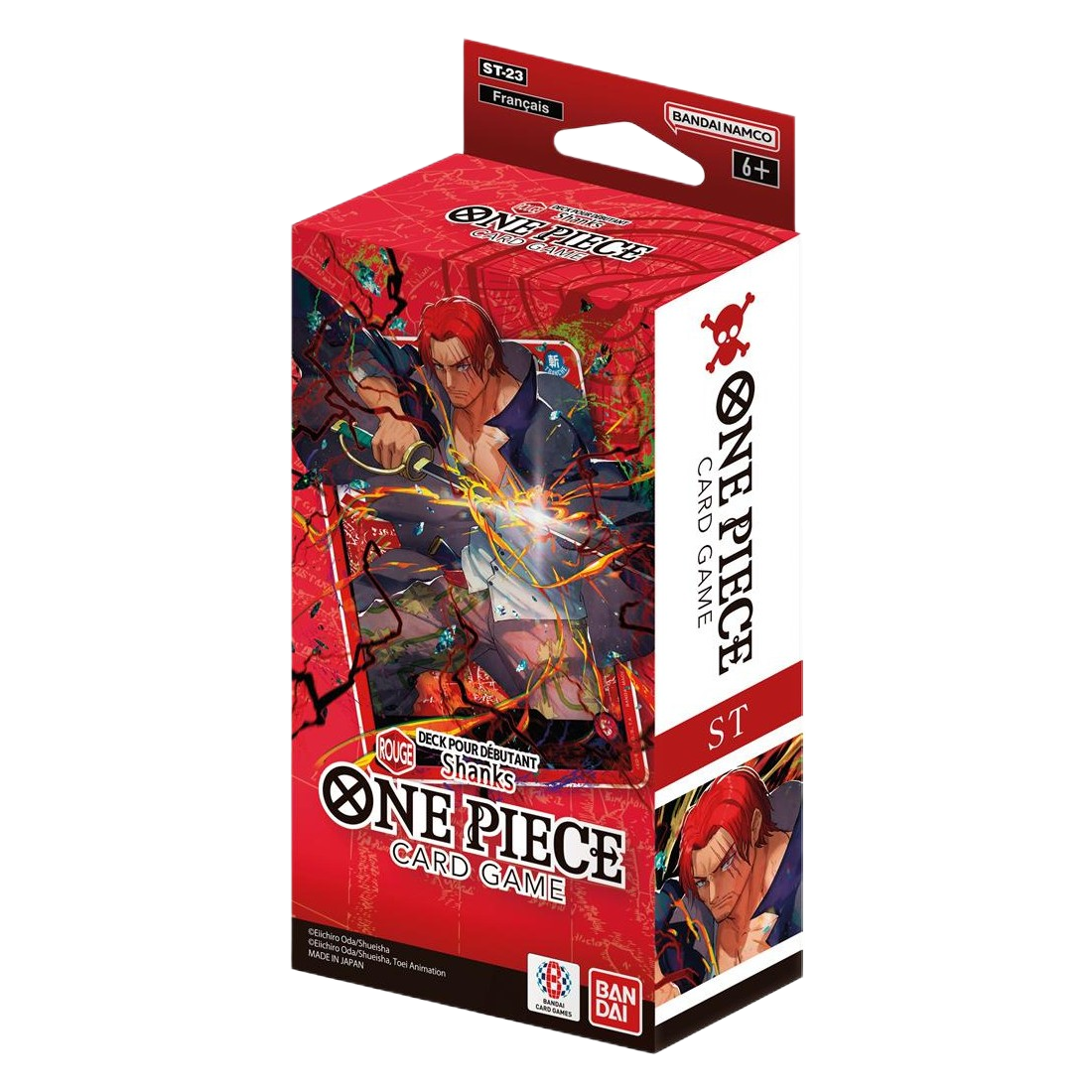 One Piece Card Game - Deck ST-23 : Rouge Shanks (Version Française)