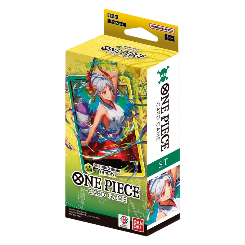 One Piece Card Game - Deck ST-28 : Jaune-Vert Yamato (Version Française)