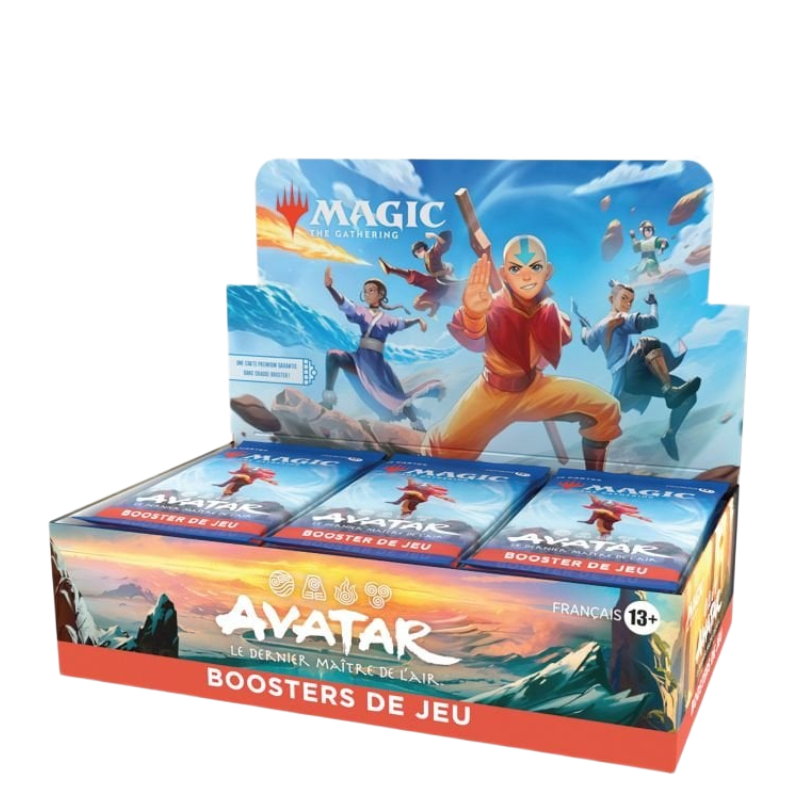 Boîte de 30 Boosters de Jeu - Avatar Le Dernier Maître de l'Air (Version Française) - PRECOMMANDE 21/11/2025