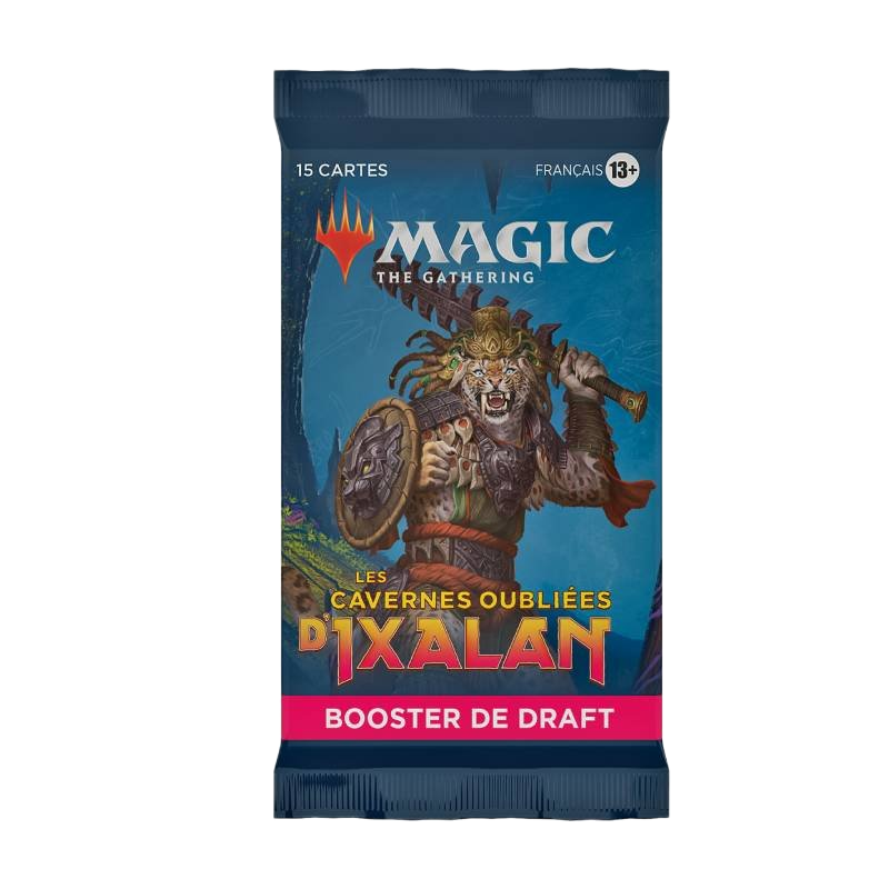 Booster de Draft Magic the Gathering - Les Cavernes Oubliées de d'Ixalan (Version Française)
